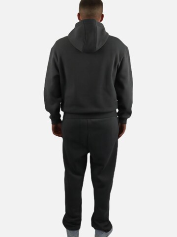 HEFTYKA Loosefit Sporthose 'OPEN' in Grau
