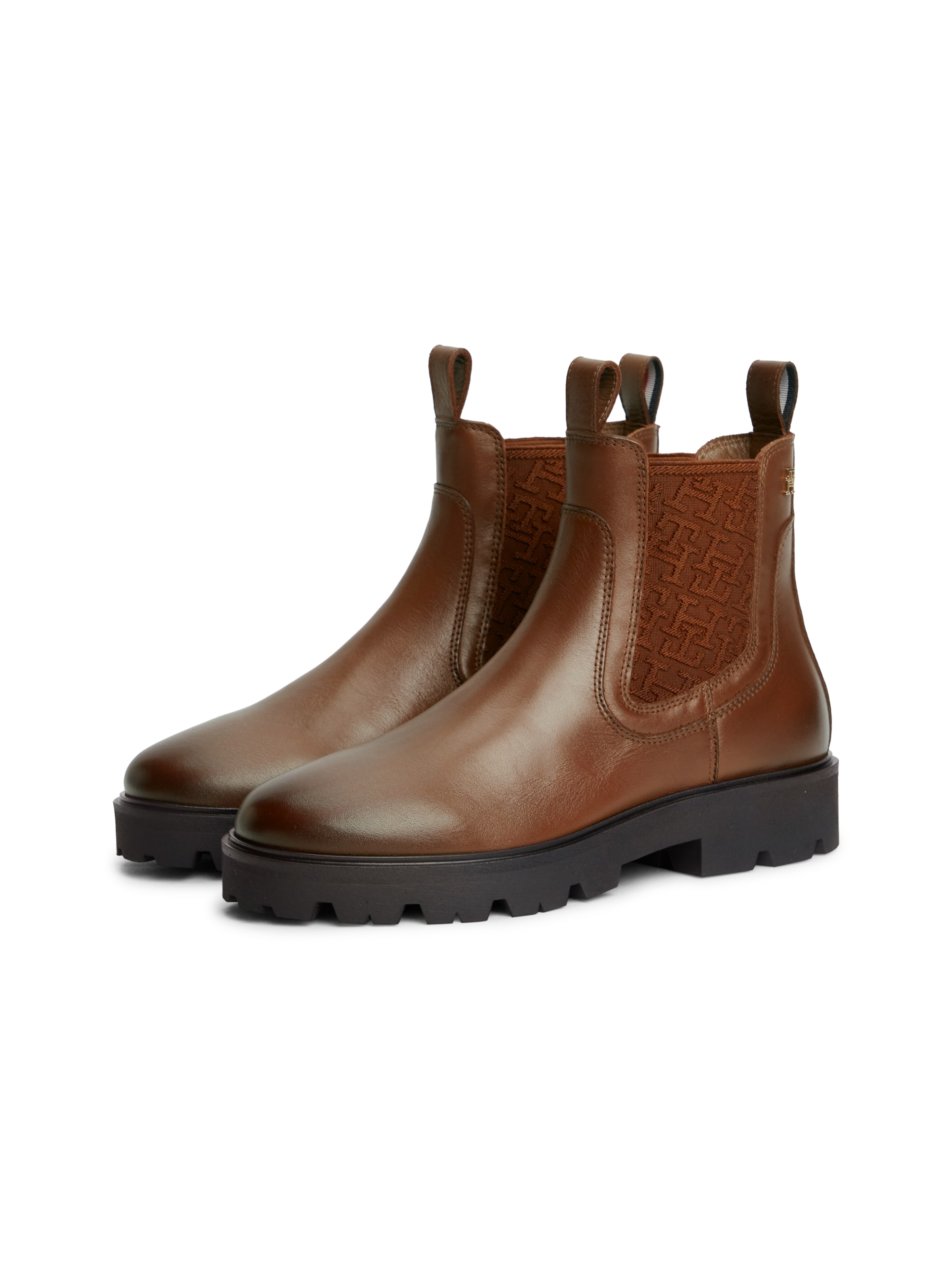 TOMMY HILFIGER Chelsea boots in Bruin