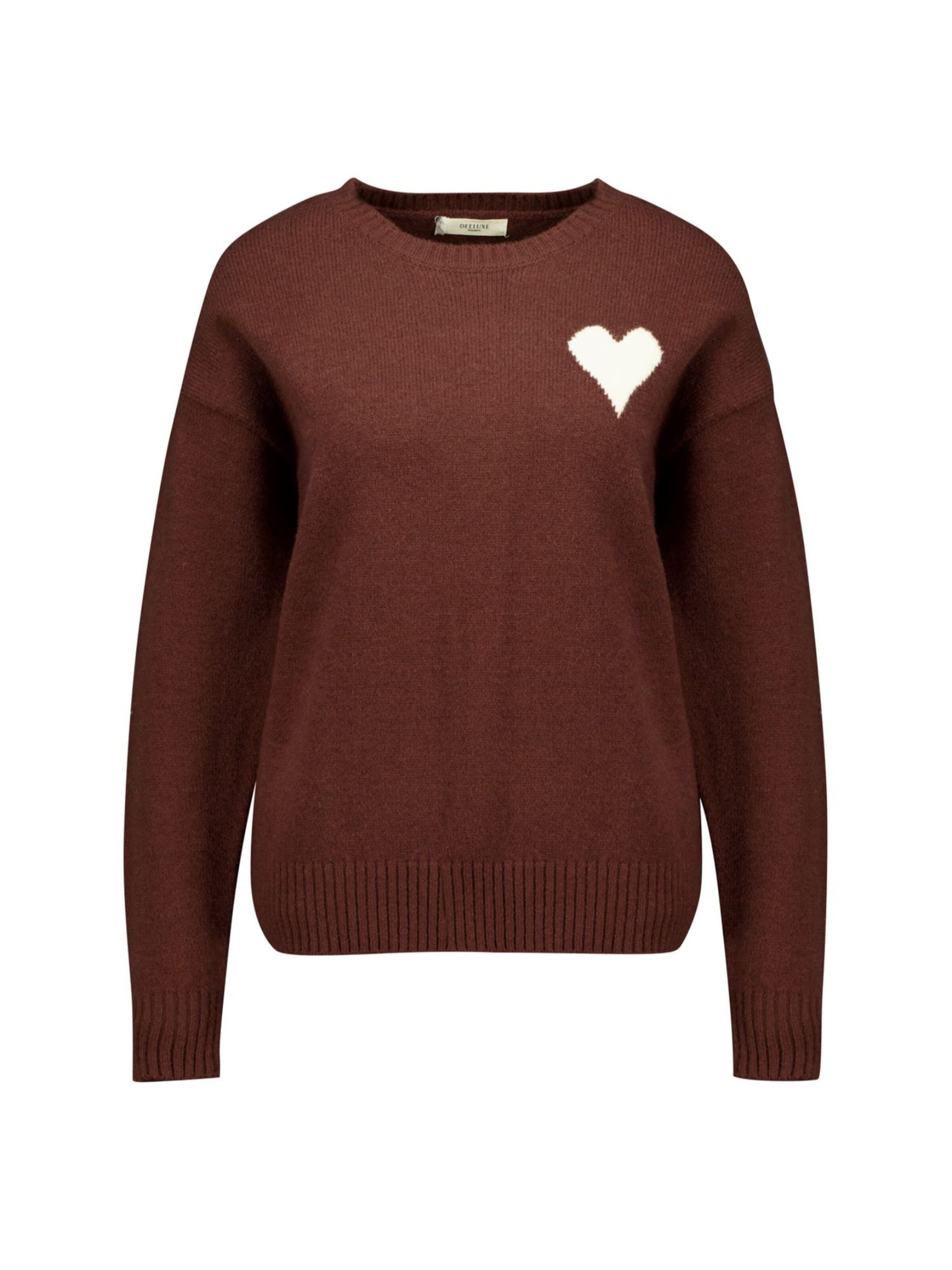 Pull-over Deeluxe en rouge : devant