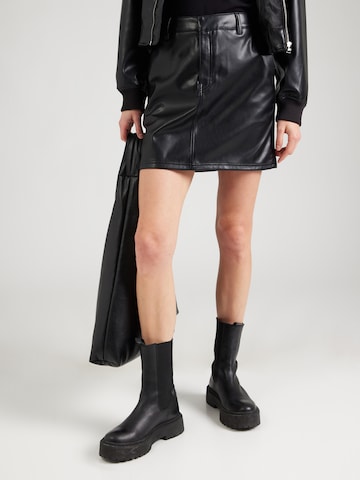 HUGO Skirt 'Rihale-1' in Black: front