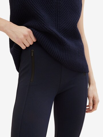 Skinny Pantalon TOM TAILOR en bleu