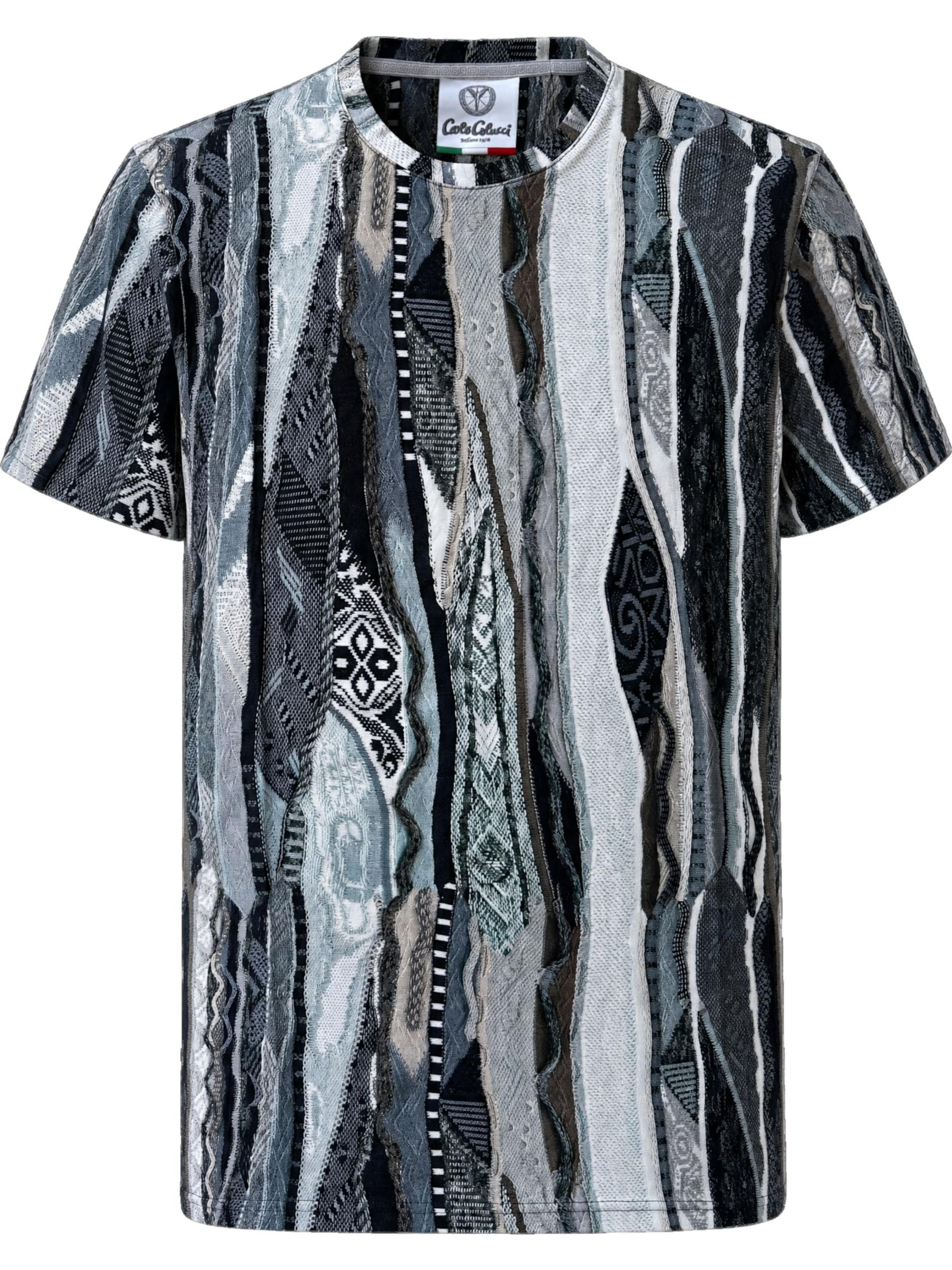 Carlo Colucci Shirt 'Fiaider' in Mixed colors: front
