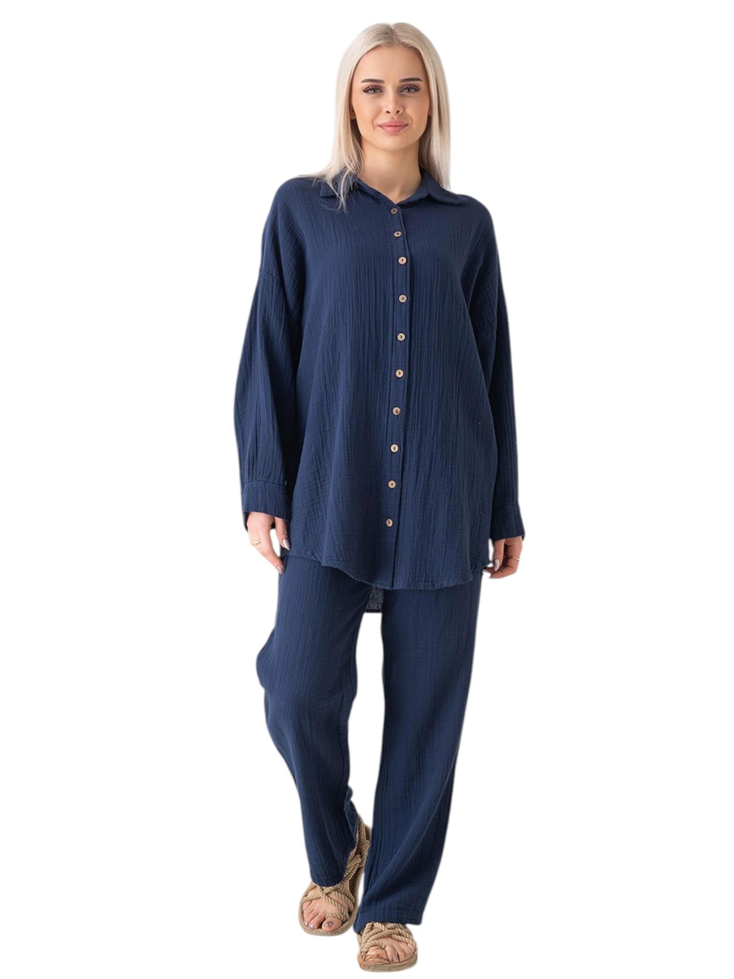 Maglia extra large 'LAYNA' di WENOR in blu