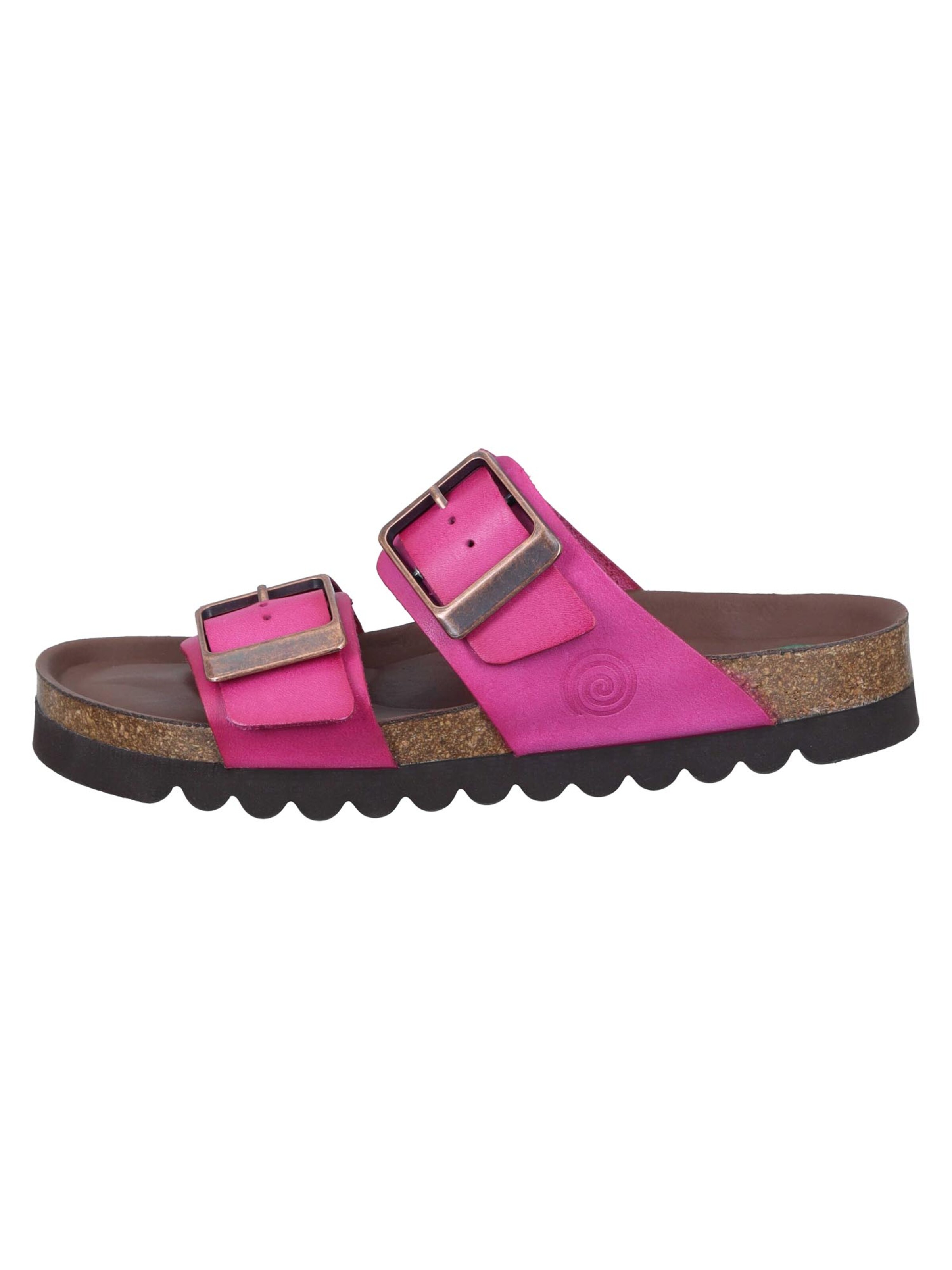 DR. BRINKMANN Muiltjes 'Bonillo' in Roze: voorkant