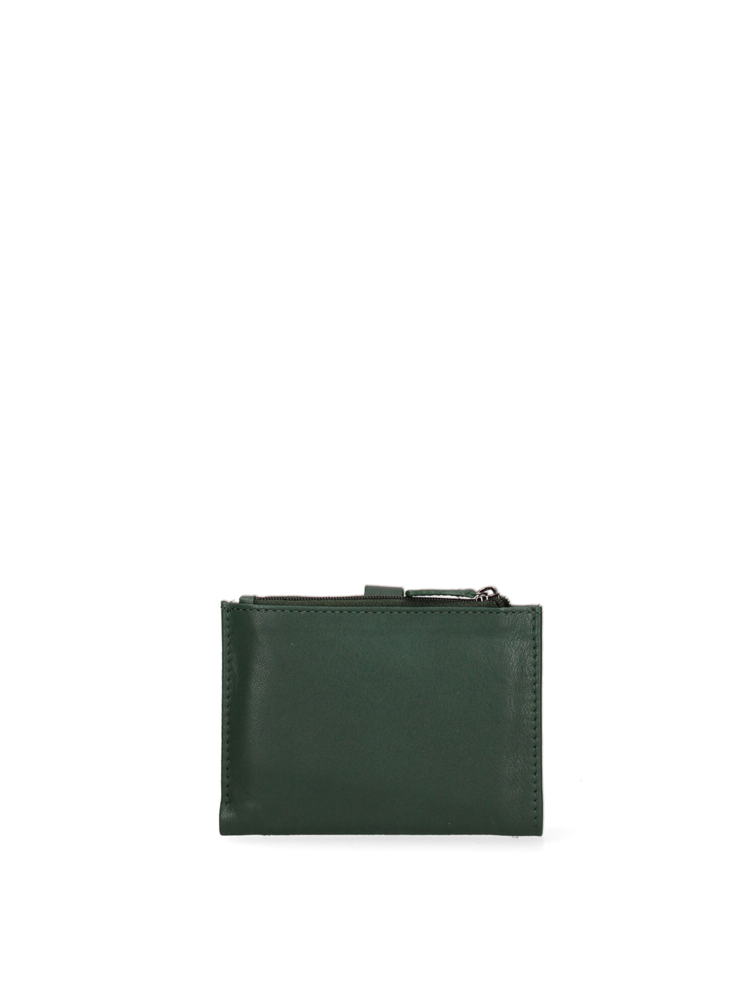 Laura Biagiotti Portemonnee in Groen: voorkant