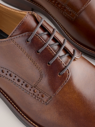 Next Lace-Up Shoes in Brown