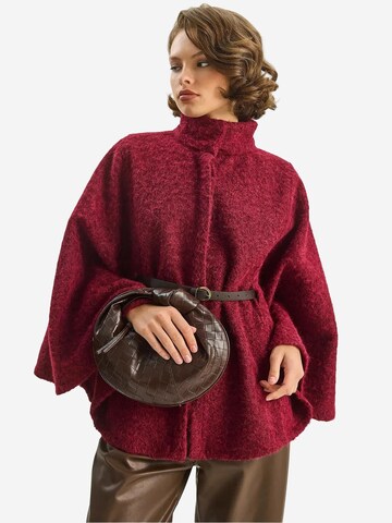 Bianco Lucci Mantel in Rot