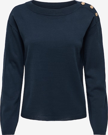 JDY Svetr 'JDYLAURA' – modrá: přední strana