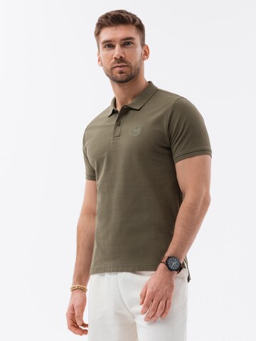 Ombre Shirt 'S1374' in Groen: voorkant