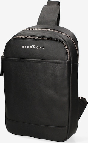 Zaino di John Richmond in nero: frontale