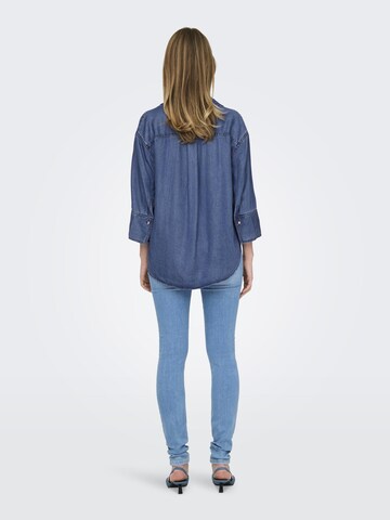 ONLY Bluse 'Joyce' in Blau