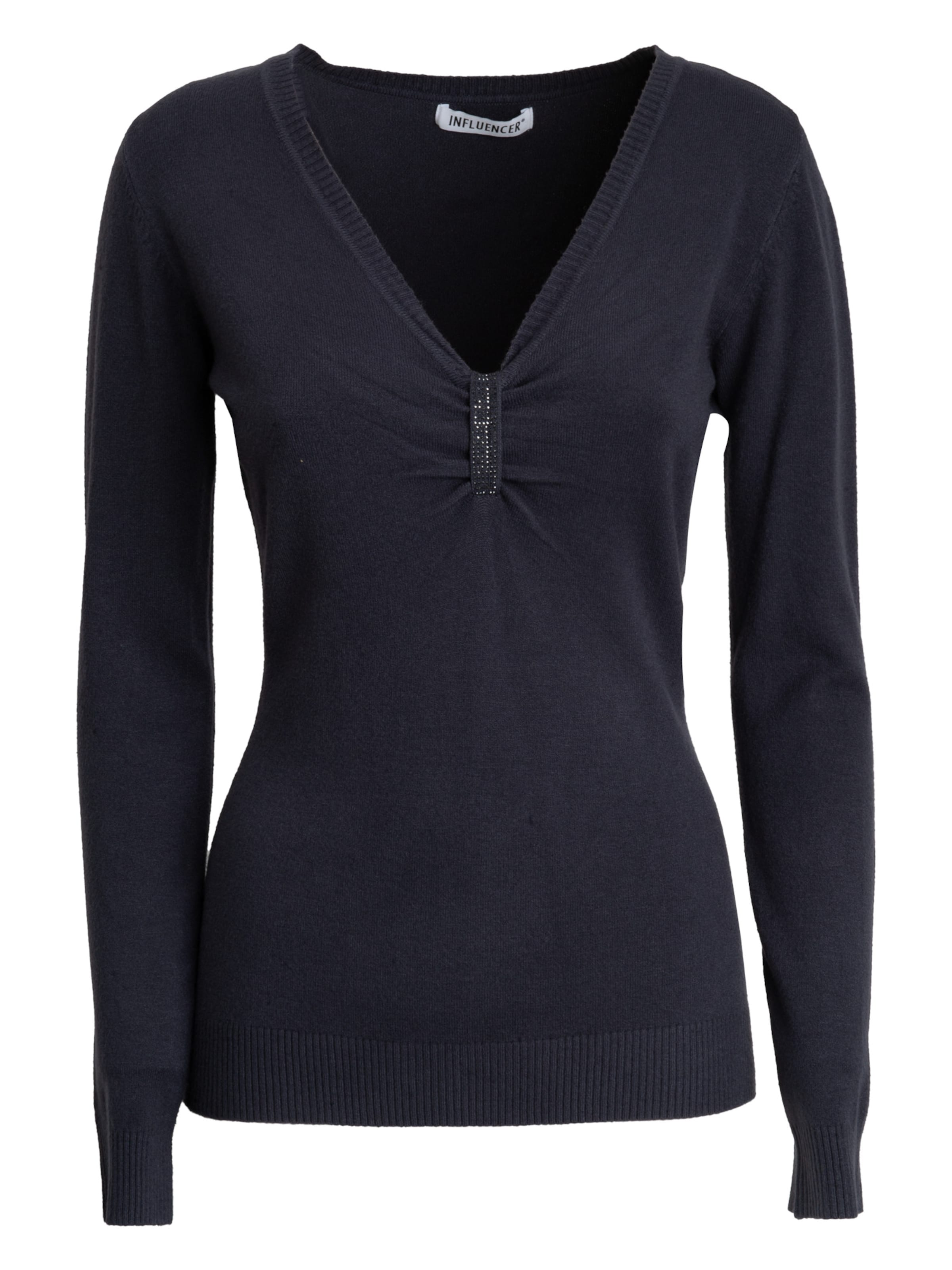 Influencer - Jersey en azul: frente