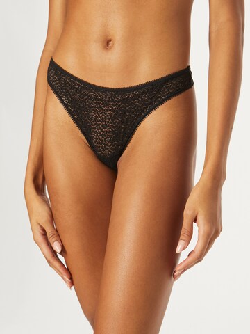 DKNY Intimates Thong in Black: front