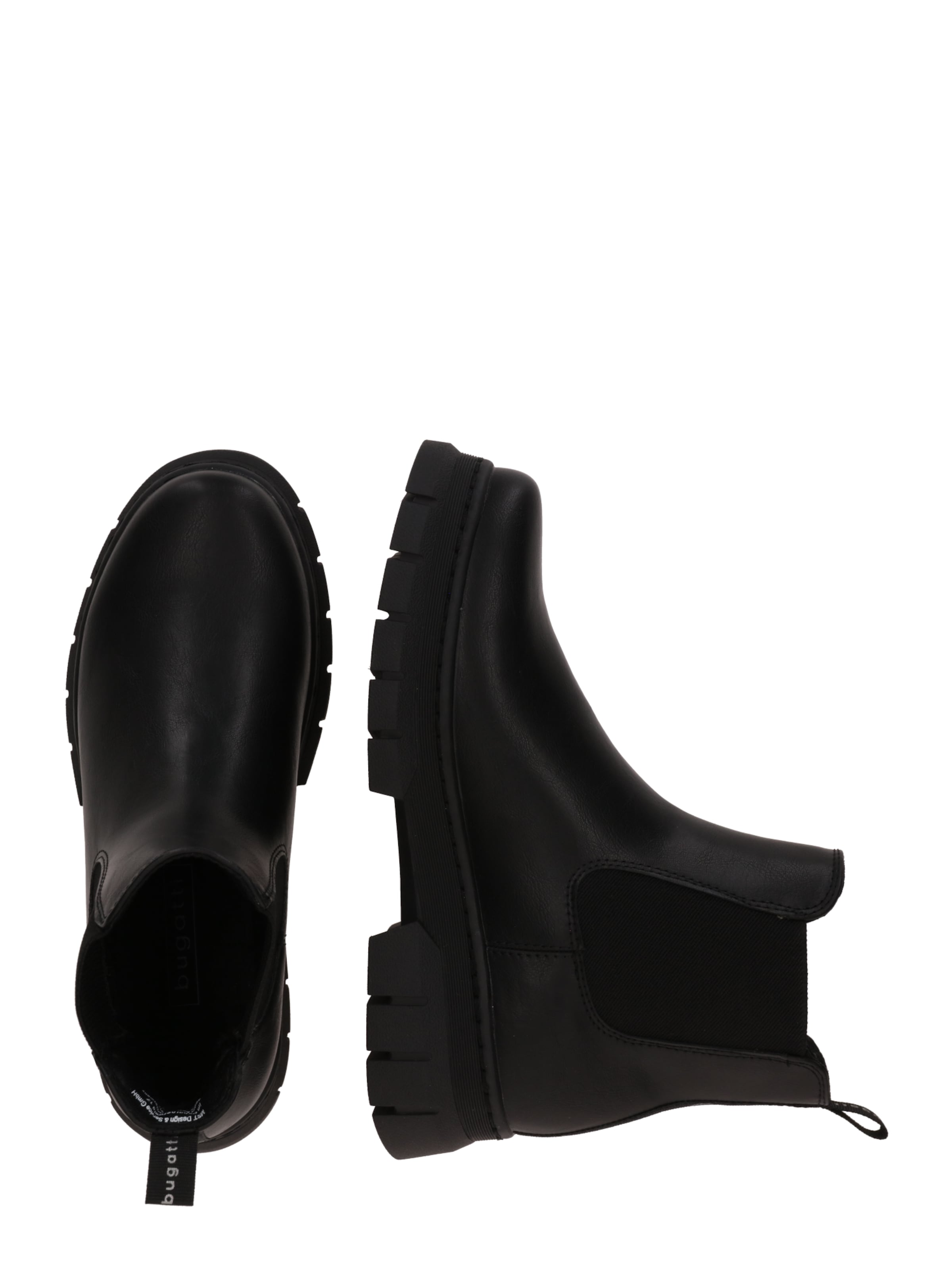 bugatti Chelsea Boots in Black