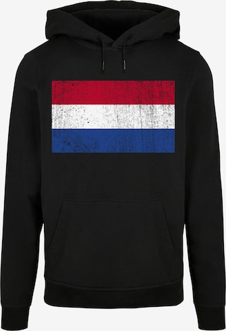 F4NT4STIC Sweatshirt in Zwart: voorkant