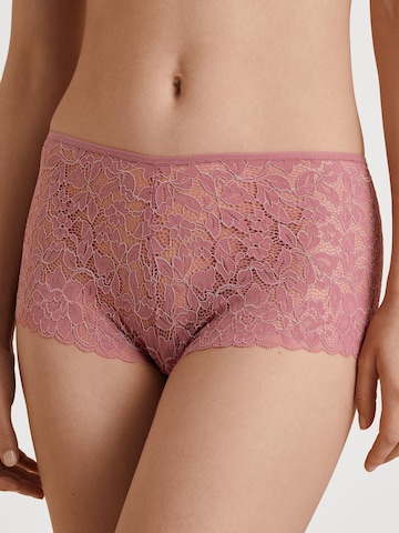 Panty 'Natural Comfort Lace' di CALIDA in rosa