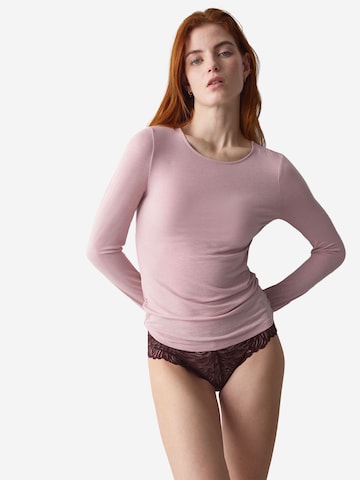 TRIUMPH Shirt ' Red Label Beauty Layers ' in Roze: voorkant