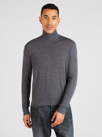 UNITED COLORS OF BENETTON Sweater in Grey: front