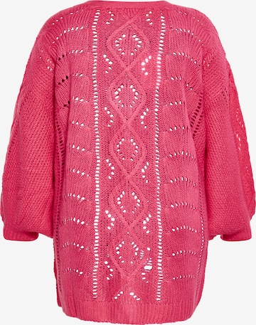 MYMO Gebreid vest in Roze