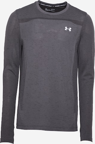 UNDER ARMOUR Funktionsshirt in Grau: predná strana