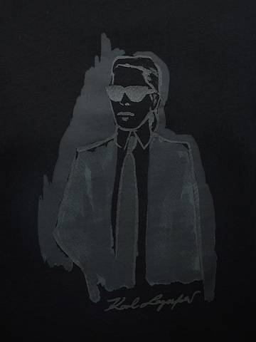 Karl Lagerfeld Póló - fekete