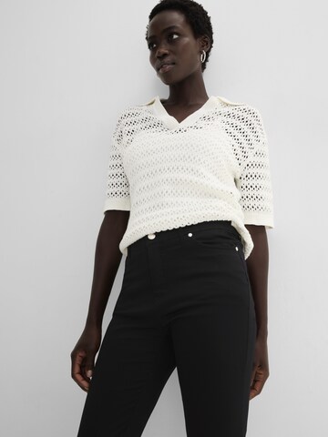 bonprix Slimfit Broek in Zwart