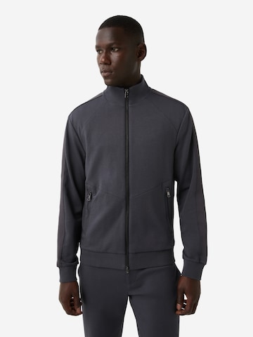 BOGNER Sweatjacke 'Severin' in Lila: Vorderseite
