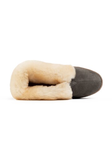 Pantoufle 'Sheepshin' Minnetonka en gris