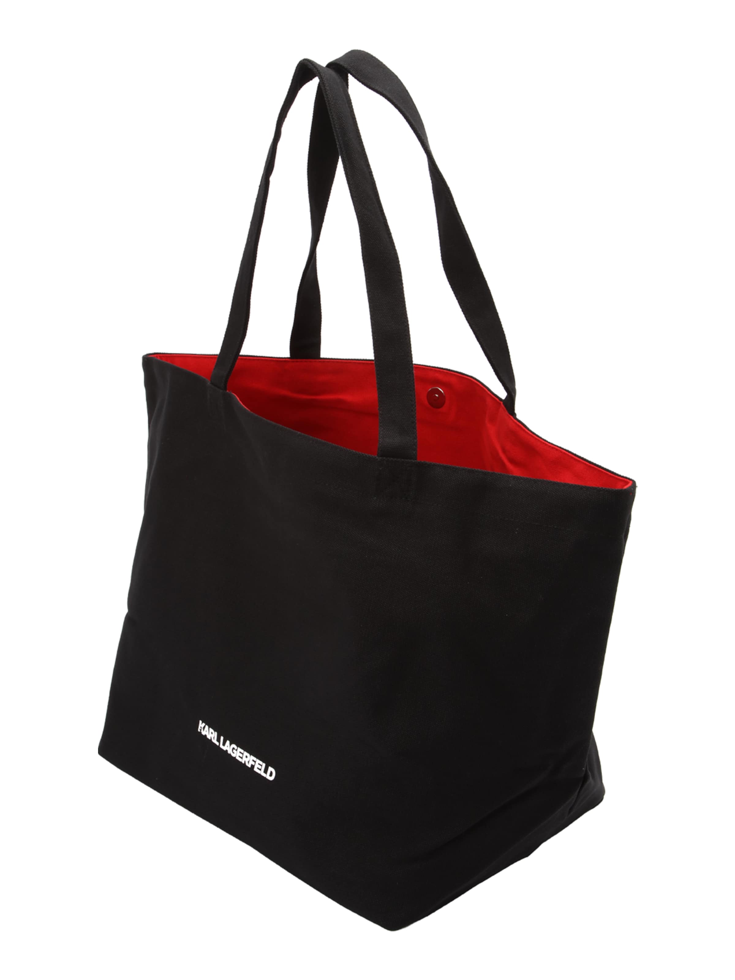 Karl Lagerfeld "Чанта тип ""Shopper""" 'Ikon Valentine' в черно