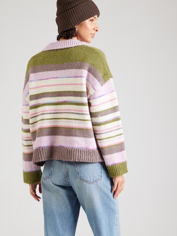 Pull-over 'PCRYE' PIECES en vert