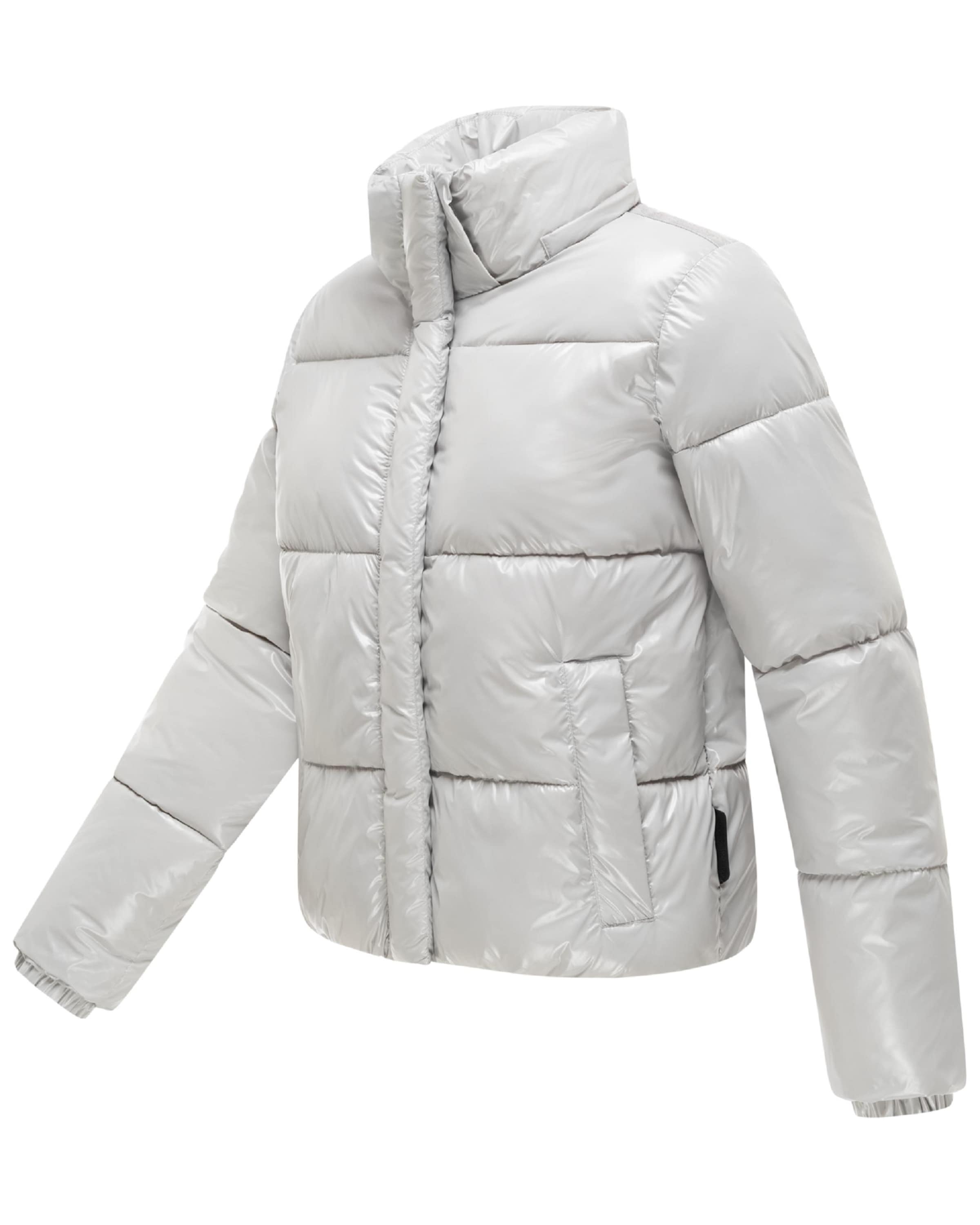 MARIKOO Winter jacket 'Skyraa 16' in Silver