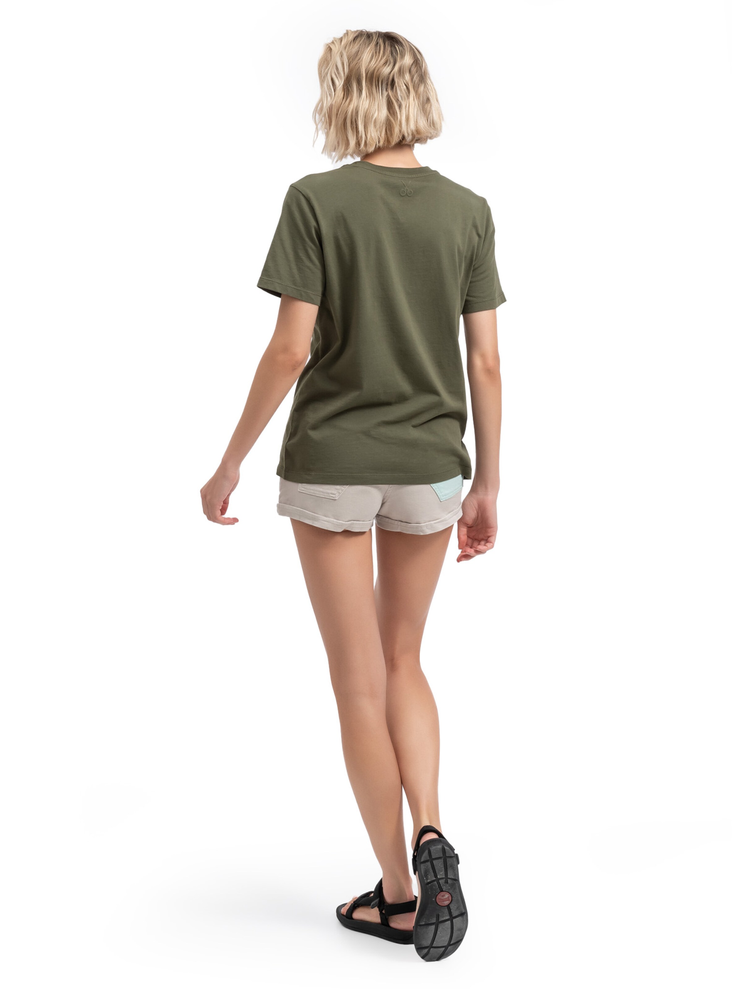 Kaft T-Shirt 'Dodecahedron' in Grün