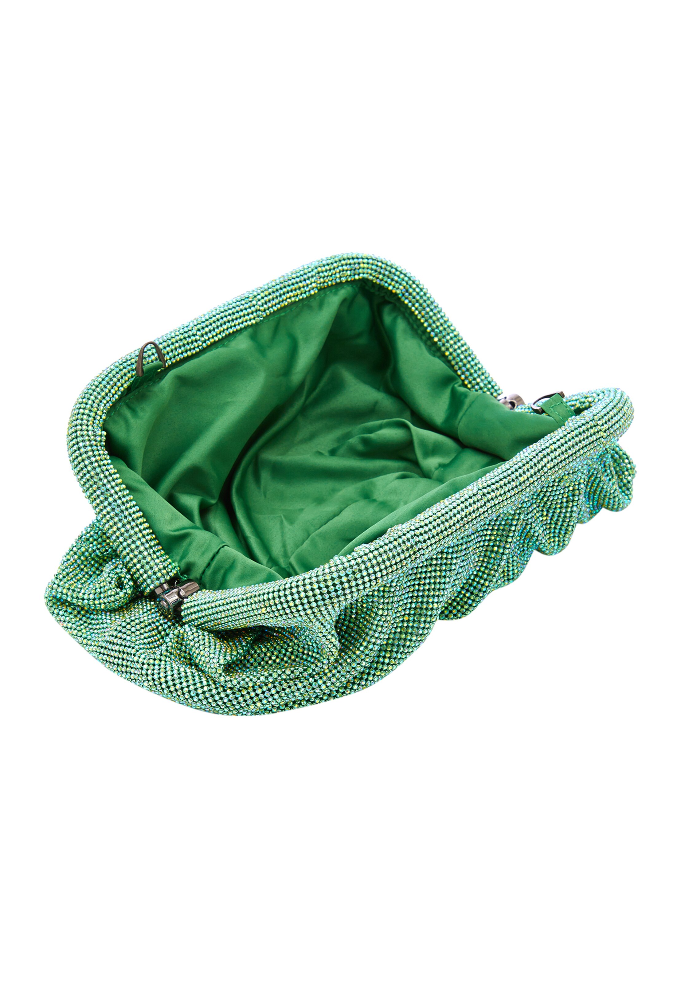Pochette di faina in verde