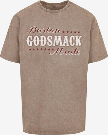 Merchcode T-Shirt 'Godsmack' in Beige: predná strana