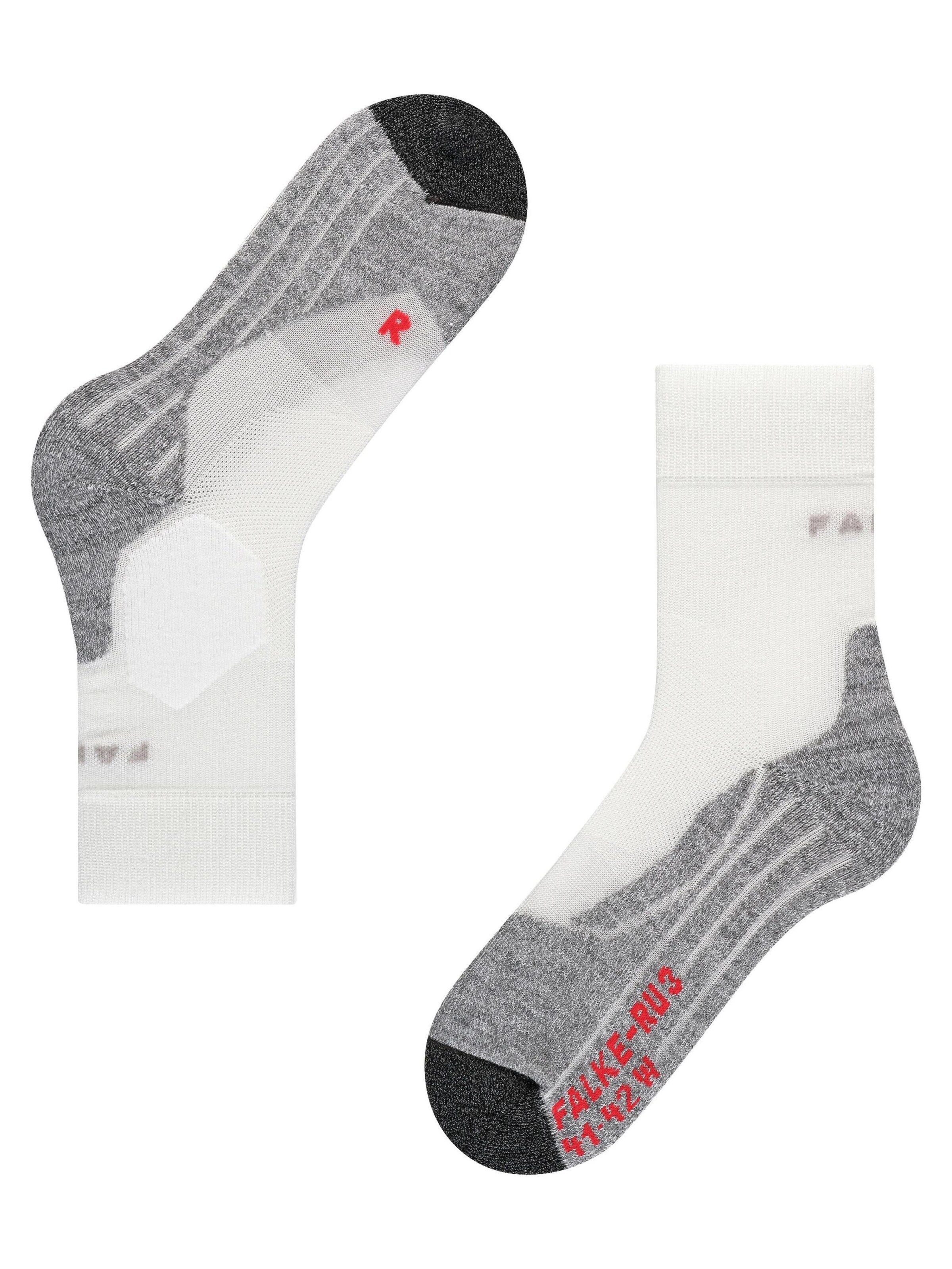 FALKE Athletic Socks 'RU3 Comfort' in White