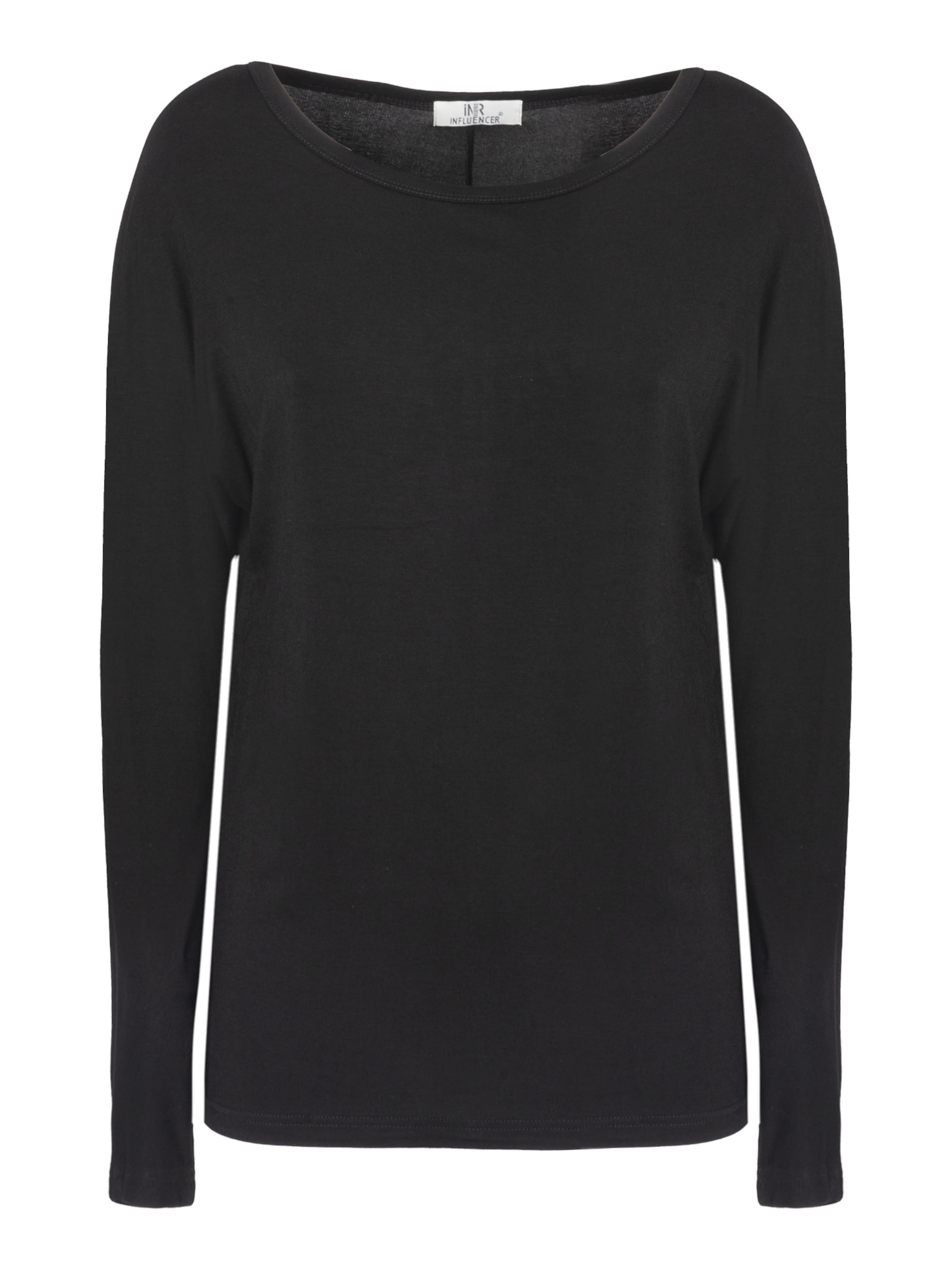 Influencer Tričko - Čierna: predná strana