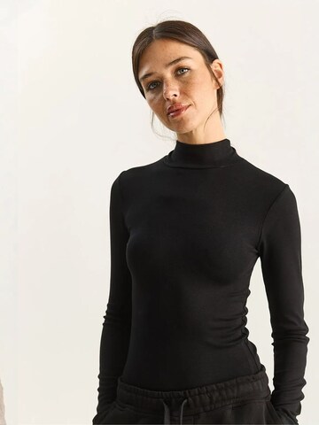 T-shirt Bianco Lucci en noir