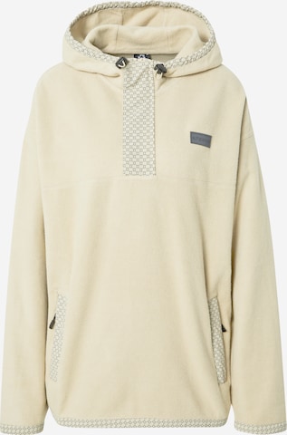 Sweat-shirt Afends en gris : devant