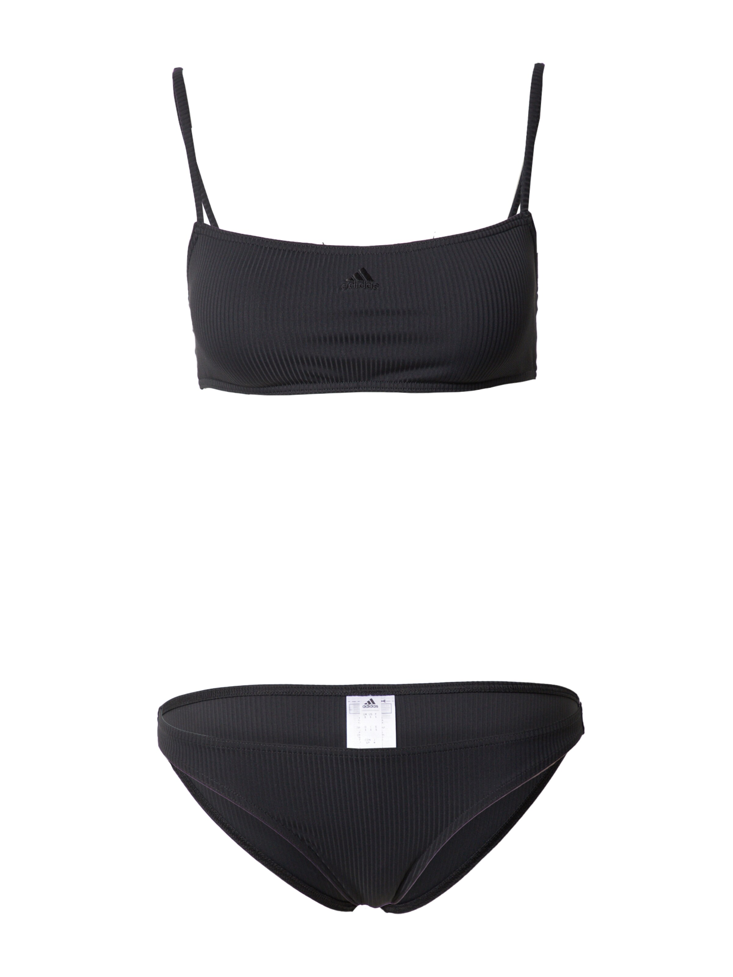 ADIDAS SPORTSWEAR Korzet Športové bikiny 'Iconisea' - Čierna: predná strana