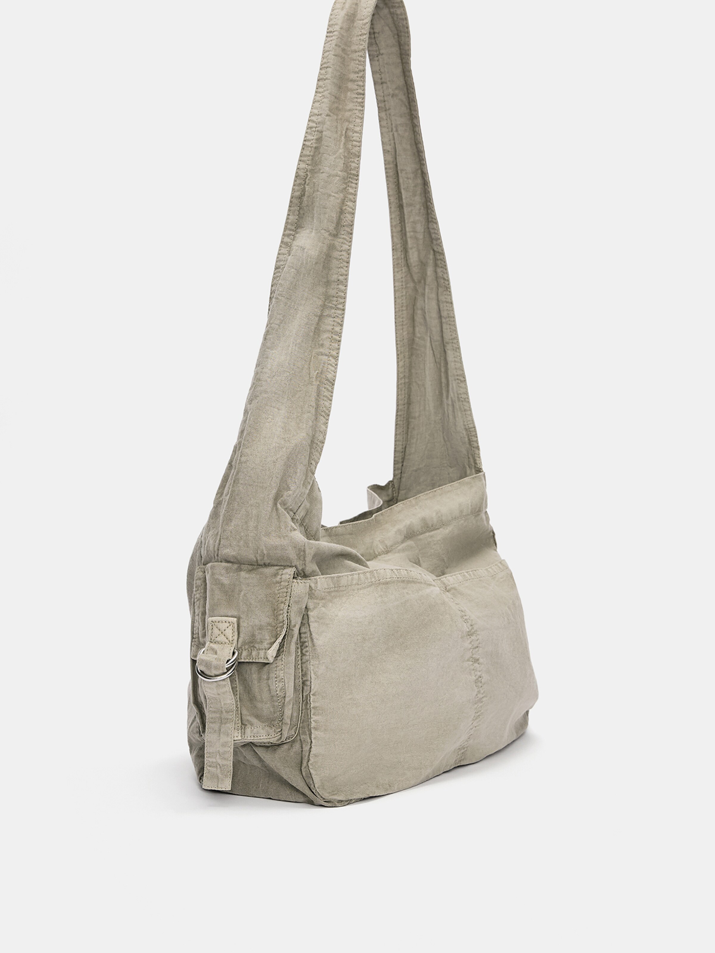 Khaki satchel bag hotsell