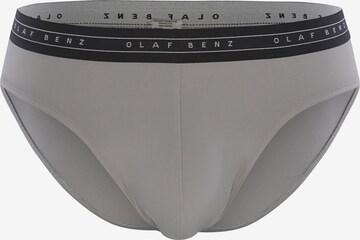 Slip ' Sportbrief RED 2059 ' Olaf Benz en gris : devant