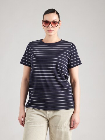 T-shirt 'CARMAY' ONLY Carmakoma en bleu : devant