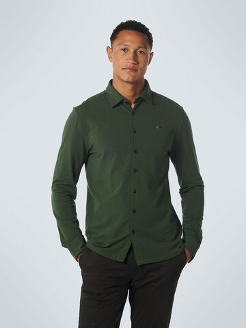 Coupe regular Chemise No Excess en vert : devant
