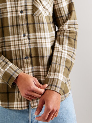 Only & Sons Slim Fit Hemd 'ONSRAL' in Grün