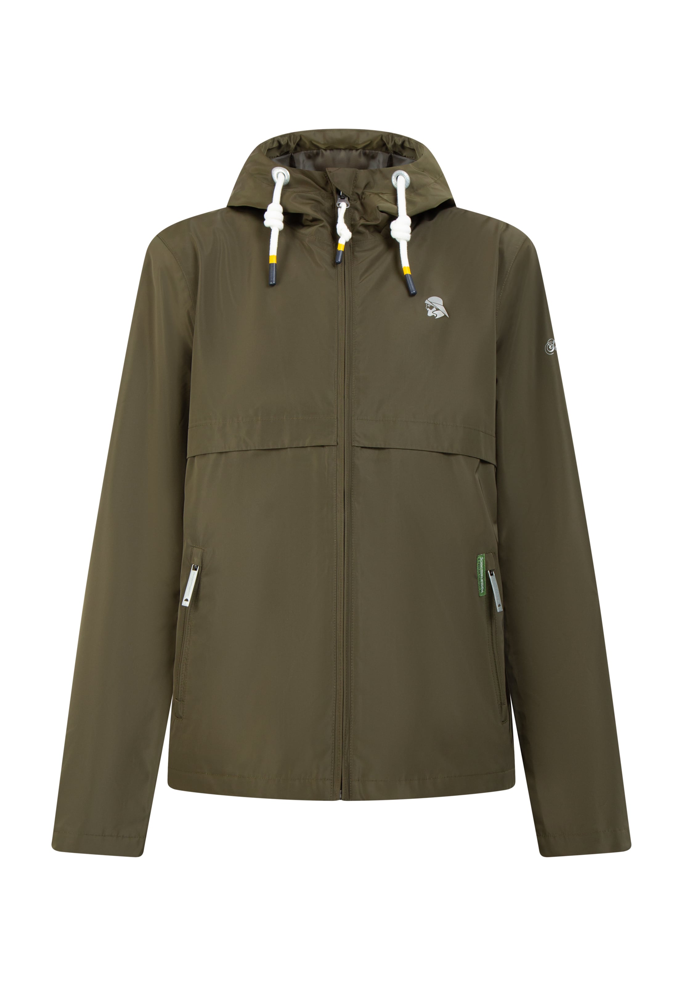 Schmuddelwedda Преходно яке в зелено: отпред