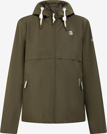 Schmuddelwedda Between-season jacket in Green: front