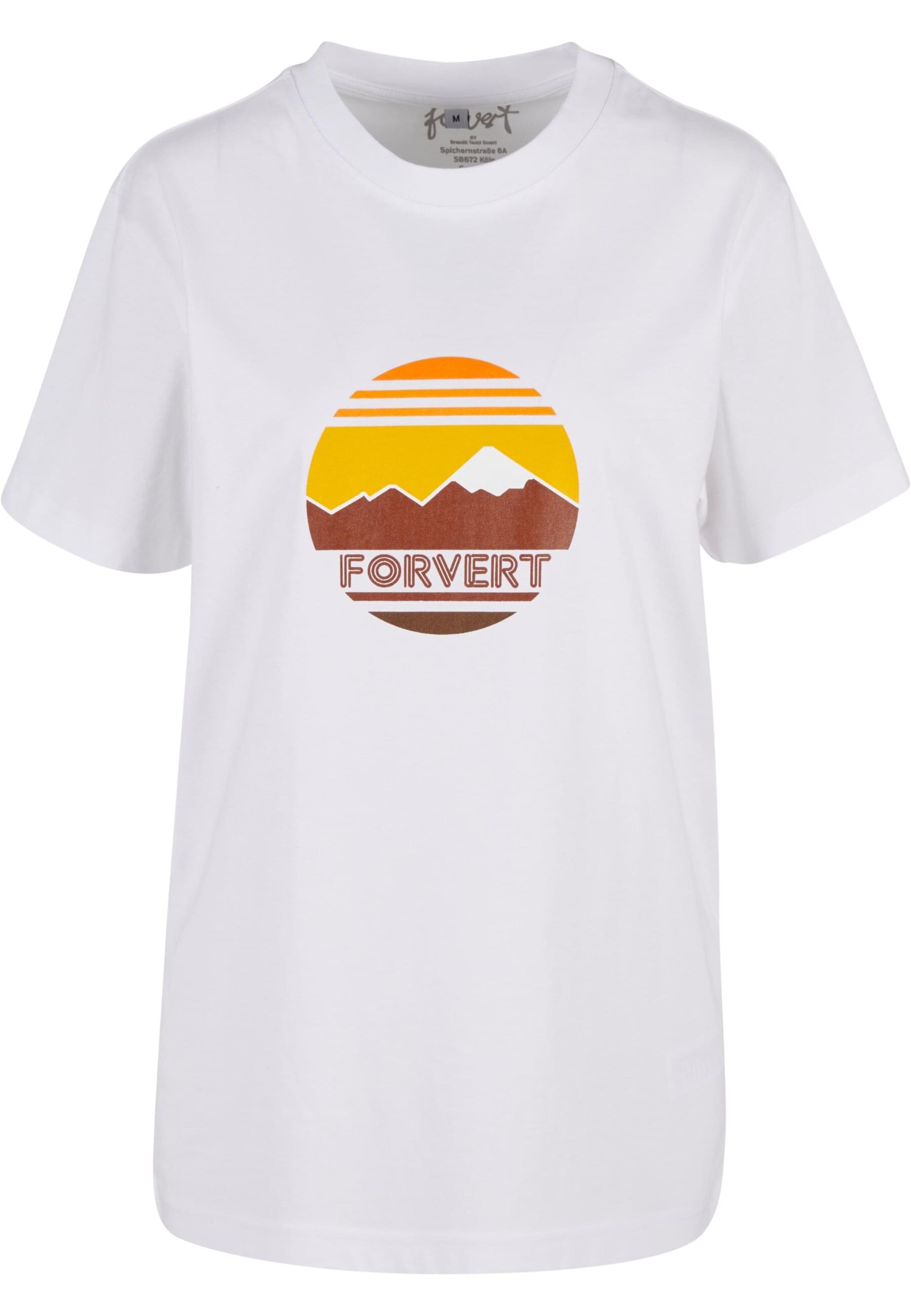 balts Forvert T-Krekls 'Roundn Bishop': no priekšpuses