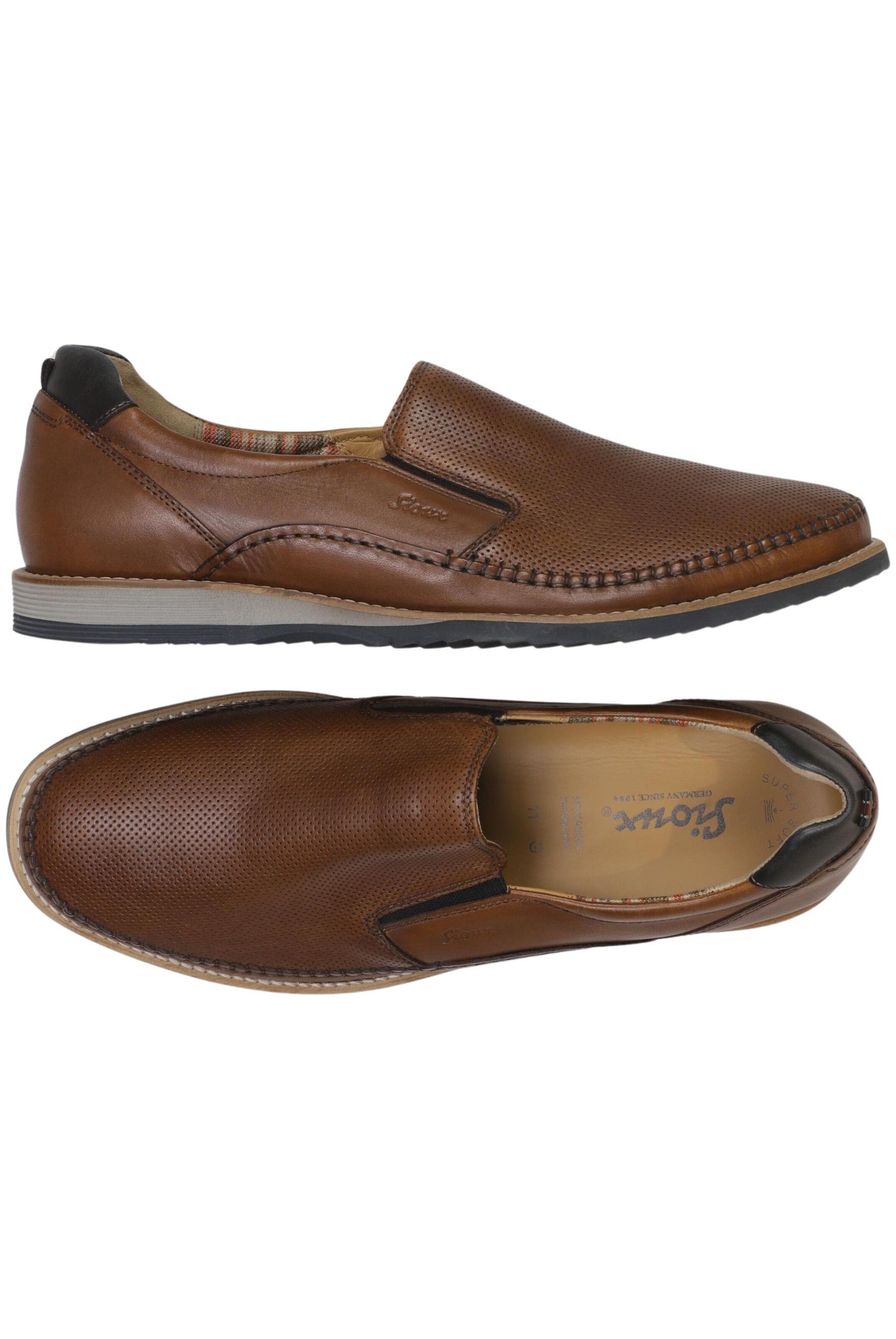 SIOUX Halbschuh 45,5 in Braun: Vorderseite