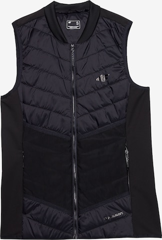 4F Vest in Black: front