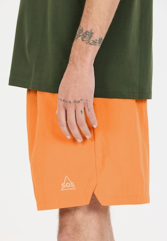 SOS Regular Shorts 'Whitsunday' in Orange